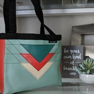 Holly Aiken Coupe Vinyl Handbag Tote